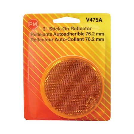 Peterson REFLECTR 3""RND ADHSV AMB V475A